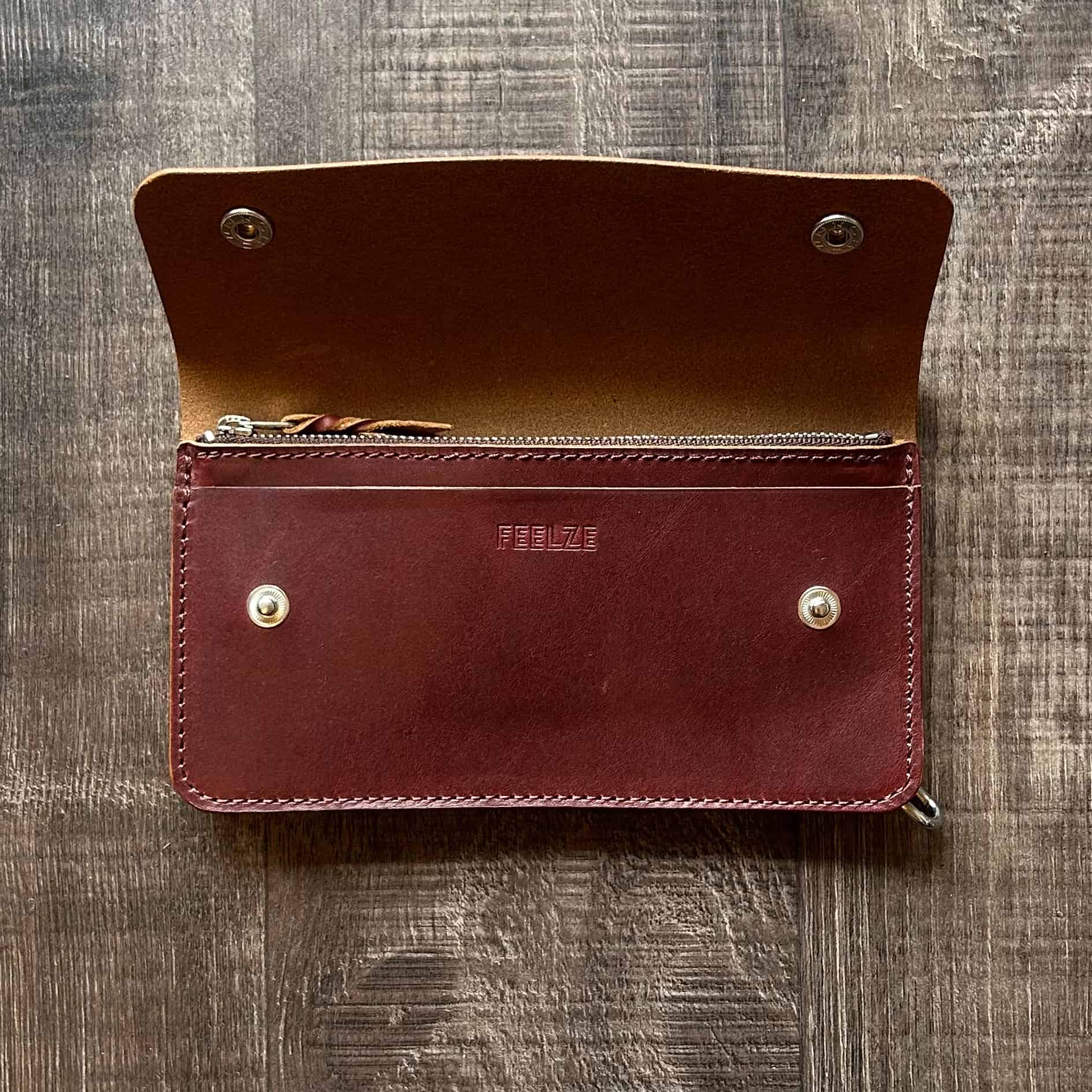 tracker wallet 茶芯レザーver 【LW-2】 – FEELZE tracker wallet 茶芯レザーver 【LW-2】 – FEELZE