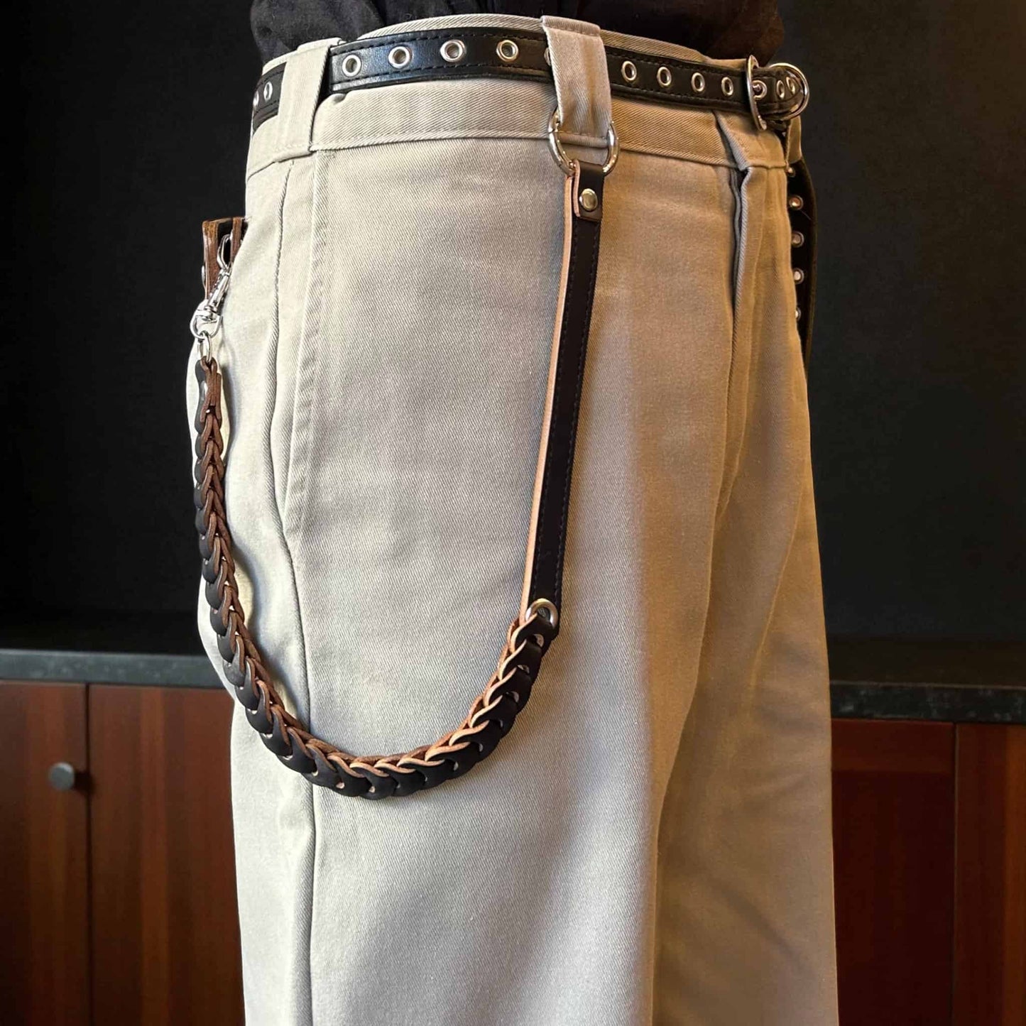 leather wallet chain【AC-4】